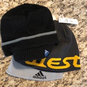 Set of 3 beanies Westcomb, Adidas